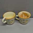 Good Morning Beautiful Handsome Coffee Mug Set of 2, His & Hers Couple Coffee Mug Set 12OZ, Sunshine Gifts for Couple Husband Wife