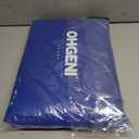 OhGeni 100% Waterproof Mattress Protector, Queen-Black Size Mattress Pad, Fits 6"-20" Mattresses with Deep Pocket, Cooling, Breathable Fitted Sheets, Soft Bed Cover, Noiseless, Machine Washable