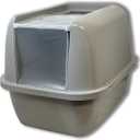 Van Ness Pets EZ Clean Jumbo Covered Cat Litter Box with Flip Top Odor Door Lid, 24"L x 19.5"W x 18.5"H