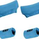 SPRING SEAON Underarm Crutch Pads, Velvet Padded Crutches Covers Non Slip Padding Cushion Crutch Accessories, Dark blue