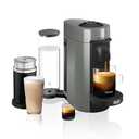 De'Longhi Nespresso Vertuo Plus Coffee and Espresso Maker by De'Longhi, Grey with Aeroccino Milk Frother
