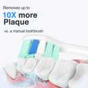 Replacement Toothbrush Heads for Philips Sonicare Replacement Heads,Electric Replacement Brush Head Compatible with Phillips Sonicare Electric Toothbrush,for Philips Sonic Care Brush,10 Pcs