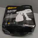 Paint Sprayer, 850W HVLP Spray Gun with 1400ml Detachable Container, Electric Paint Sprayers with 4 Nozzles & 2 Patterns - Portable Spray Guns Perfect for Fences, Sheds, Walls, Garden (Yellow)