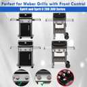 7658 Griddle Replacement Parts for Weber Spirit and Spirit II 200 300 Griddle Accessories E-310 E-210 Cast Iron Flat Top Insert Plate II S-310 S-210 E-330 S-330 E-220 E-320 Genesis Silver Grill Parts