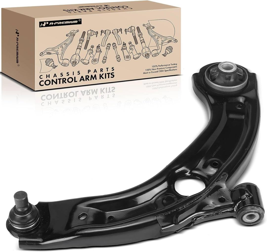 A-Premium Front Right Lower Control Arm with Ball Joint & Bushing, Compatible with Mazda CX-3 CX3 2016-2021
