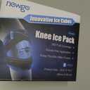 NEWGO Cold Therapy Knee Ice Pack Wrap, 2 Hours Long-Lasting Relief for Knee Replacement Surgery, Injuries, Swelling & Post-Surgery Recovery, Reusable Gel Ice Pack for Sports Injuries