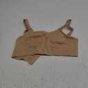 HOFISH Nursing Bras for Breastfeeding, AirZephyr Seamless Maternity Bra, Soft Breathable Nursing Bra for Pregnancy M  Brown