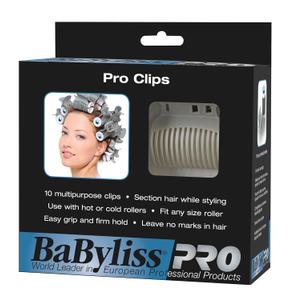 BabylissPRO Clips for Rollers, 10 Count (Pack of 1) BabylissPRO Clips for Rollers, 10 Count (Pack of 1)