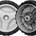 2 Pack Lawn Mower Drive Wheels Replace Husqvarna 580365301 8 inch wheel