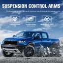 Front Right Left Side Upper Control Arm w/Ball Joint Assembly Fit for 2011-2015 Dodge Durango 2011-2015 Jeep Grand Cherokee K621608 K621607-2pc Set