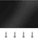 36 x 24 Stainless Steel Backsplash - Ultra Flat Metal BackSplash Panel with 4 Pre-Drilled Holes for Quick Install| Kitchen Backsplash Fits Stove Behind Kitchen Wall & Range Hoods