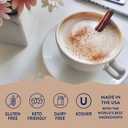 Jordan's Skinny Mixes Syrups Sugar Free Coffee Syrup, Cinnamon Dolce Flavor Drink Mix, Zero Calorie Flavoring for Chai Latte, Protein Shake, Food and More, Gluten Free, Keto Friendly, 25.4 Fl Oz, 1 Pack (EXP 12/03/27)