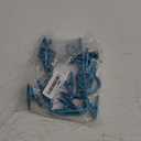 KANGCAI Underwear Hangers for Drying Metal Clothes Drying Rack, Laundry Drying Racks,Drying Racks, Foldable Laundry Clips,Small Drying Clothes, pins, Clips for Apartments Blue