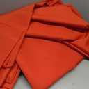 BRILLMAX 6 Pack Red Round Tablecloths 108 Inch for 48 Tables - 150 GSM Polyester Fabric, Floor Length Drop, Water, Stain & Wrinkle Resistant Cloth Cover for Wedding Reception Banquet Dining Party