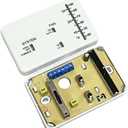 RV Thermostat, RV Analog Thermostat Replacement for Dometic (Cool Only/Furnace) 3106995.032, 12 VDC (White)