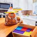Keenpioneer Decorating/Icing Bag Sealing Clips, 78 Pack, Multipurpose for Food and Snack Storage, 4inch and 6inch Long