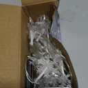 BrizLabs Snowflake Lights, 40 LED 16.08ft Christmas Lights with Remote, Twinkle Snowflake String Lights Battery Operated, 8 Modes Xmas Light Waterproof for Outdoor Indoor Tree Room Decor, Warm White