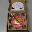 Kidde Smoke and Carbon Monoxide Detector, Hardwired with 10-Year Battery Backup, LED Status Lights, Interconnected, 85 dB Alarm, 5 inches, 30CUA10, 1 Pack