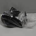 RattanView 2 Pcs Black Velvet Jewelry Display Set Necklace Mannequin Bust Stand T Bar Bracelet Holder for Retail Home Decor