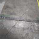 eatelle Frameless Shower Door Side Seal Strip for 3/8 Inch (10mm) Glass, Vertical Polycarbonate H-Jamb 180 Degree 78" Long