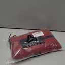 SILKWORLD Mens Swim Trunks with Compression Liner Quick Dry 6 in Bathing Suit Summer Swim Shorts with Zipper Pockets (Red, XXL)