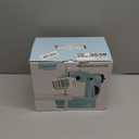 Magicfly Mini Sewing Machine with Extension Table, Dual Speed Portable Sewing Machine for Beginners with Light, Sewing Kit for Household Use, Blue