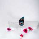 Neon Drum Set Urns for Human Ashes, Adult Male & Female, Small Keepsake Urn, Funeral Gift, 3Inch, Multicolor, Aluminum with Tiger Print, 29.6ml, Polished, 3 inches, Threaded Screw Lid (Pack of 4, Neaon)