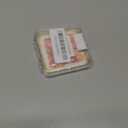 Medium Press on Nails Square Handmade False Nails Thick Acrylic Muti-Layer Gel 3D Flower Nails Press Ons wtih Shell Starfish Design French Tip Fake Nails Luxury Full Cover Stick on Nail for Women (M)