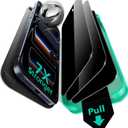 ESR 3 Pack 9H+ Glass for iPhone 17 Pro Max Privacy Screen Protector, [Military Grade Shatterproof & Highly Durable] Armorite Anti-spy Tempered Glass with UltraFit Tray