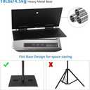 SLOW DOLPHIN Heavy Duty Backdrop Stand10ft x 8.5ft Adjustable Background Support System Kit with Steel Base for Photography, Photo Backdrop Stand for Parties Birthday, Photo Booth Video Studio