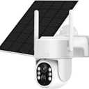 4MP IP Solar Power WiFi Camera 2K PTZ Outdoor Waterproof Built-in Battery Surveillance Cam PIR Human Detection Cameras (36 Pcs)