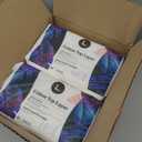 L. Ultra Thin Pads for Women, Overnight Absorbency, Organic Cotton Top Layer, Unscented Pads with Wings, 96 Count (4 Packs of 24)