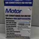Condenser Motor Replaces Carrier # 5KCP39EGS070S,5KCP39EGY823S Genteq #GE3905, Bryant Payne HC39GE236,237 HC39GE234A Dayton 6DLL0, 1/4HP 1100 RPM 208-230V 48Frame with Capacitor OEM Upgraded LEUNGOO
