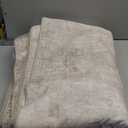 Hallway Washable Runner Rug - 2'6x14 Kitchen Rugs Stain Resistant Entryway Area Rug Abstract Soft Floor Mat Non-Slip Indoor Farmhouse Carpet for Bathroom Living Room Bedroom(2'6x14,Beige/Cream