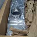 Whirlpool 4396037RP Genuine OEM Dryer Telescoping Vent Kit For Dryers Vent dryer vent hose dryer vent dryer hose dryer duct dryer vent kit Standard Size Stainless Steel 1 each