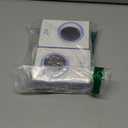 2K No Drill Window Camera-2 Pack Indoor 2.4/5 Ghz Cameras for Home Security with Starlight Night Vision, AI Smart Detection, 911 Emergency Dispatch,US Based Cloud,2 Way Talk,24/7 Recording (White)