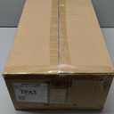 42 Inch Ceiling Fans with Lights and Remote, 5 Blades Wood Ceiling Fan with Light, Dimmable, Wall Switch, Reversible DC Motor, Modern Indoor Outdoor Ceiling Fans for Patios Bedroom (Gold) (Natural Wood Downrod Mount)