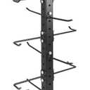 Cable Attachments Rack for Gym Accessories, Lat Pull Down Bar Organizer with Hooks, Home Gym Storage Rack for LAT Pulldown Attachments