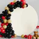 7.2FT Elastic Round Backdrop Cover with Buckles  Balloon Arch Decoration Cover for Weddings, Birthdays & Event Celebrations (Ivory)