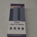 MAGZO Door Draft Stopper, 36 Inch Adjustable Under Door Gap Filler, Fits 30'' - 36'' Bottom Widths, Seals Gaps up to 1.7", Soundproof Sweep Blocks Air, Noise, Light, Dust- Grey