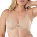 Bali Women's Ultimate Smoothing Underwire T-Shirt Bra - Lightweight Convertible (38C, Almond)