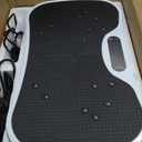 Vibration Plate Exercise Machine - 300 lbs Weight Capacity, 120 Speed Levels, 9 Workout Modes for Home Fitness, Muscle Toning & Weight Loss (White)