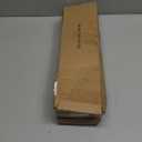 Wood Curtain Rods for Windows 48 to 84 Inch,1'' Diameter Drapery Rods with Imitation Wood Grain Leaf Pattern Finials, Boho Adjustable Heavy Duty Curtain Rods Set,36-88'',Color:Natural Wood