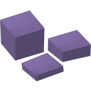 200 Pack Cocktail Napkin 2-Ply Dessert Napkins Folded 5 x 5 Inches Disposable Napkins for Dinner Wedding Birthday Party Bridal Anniversary Reception Event (200, Purple)