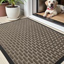 Color&Geometry Large Outdoor Mat for Front Door Home Entrance Outside Entry Patio Waterproof Heavy Duty Doormat Outdoor Floor Welcome Matt - 24"x48" Brown