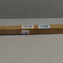 25" Chrome Framed Shower Door Replacement Drip Rail with Shower Door Bottom Sweep and 3 Applied Mounting Tape 