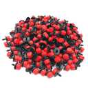100pcs 360 Degree Adjustable Irrigation Drippers Sprinklers, 1/4 Inch Emitters Drip for Watering System by Korty