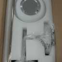 Polished Nickel Globe Wall Sconces, Modern Sconces Wall Lighting, Vanity Light Fixtures with Globe Opal Glass, Wall lamp for Bathroom Bedroom Living Room Corridor Mirror Stairs Entryway