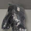 squish Shoe Covers Disposable Non Slip, 100 Pack(50 pairs) Thick Extra Disposable Boot Covers Slip Proof Shoe Cover for Indoors Outdoors Recyclable Protector Covers Fits Virtually Most Shoes (Black)