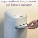 Litter Genie XL+ Pail | Cat Litter Waste Disposal System for Odor Control | Includes 1 Jumbo Refill Bag